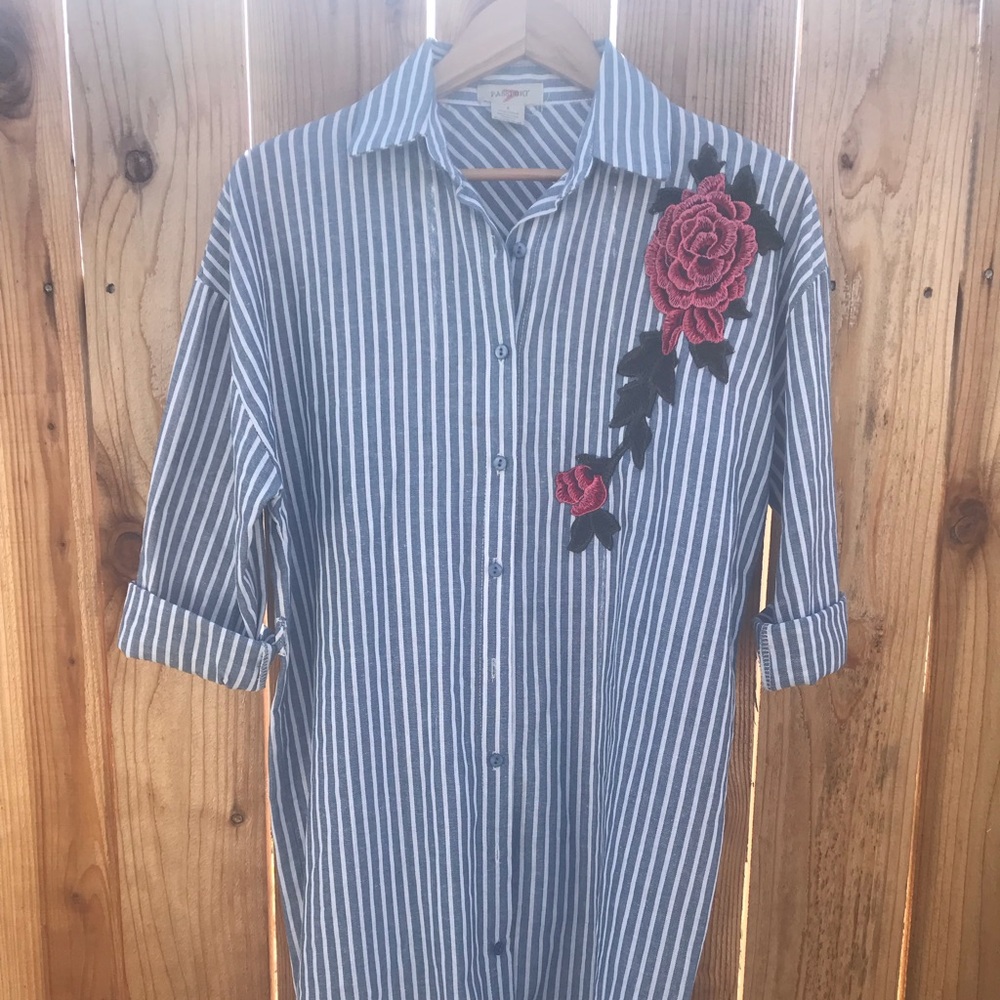 Passport flowers dress